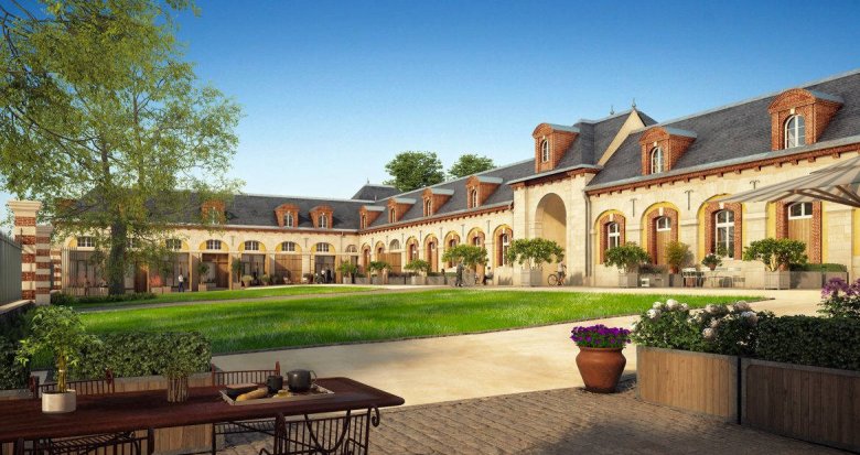 Achat / Vente immobilier neuf Jouars-Pontchartrain domaine du château (78760) - Réf. 6087
