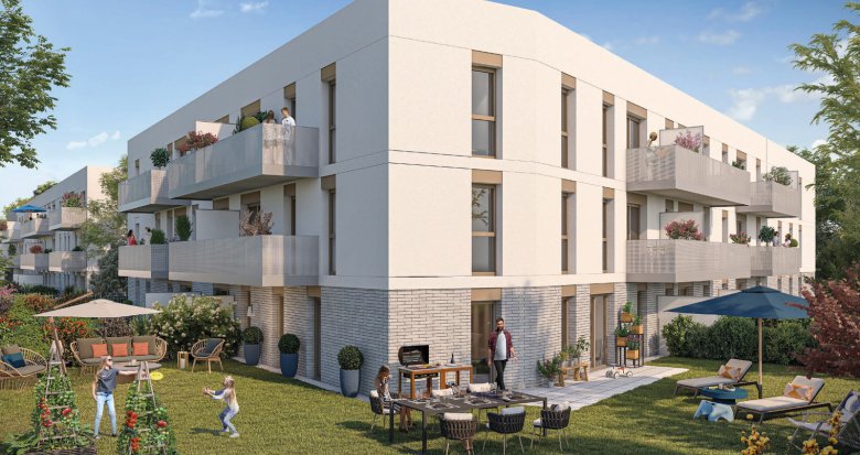 Achat / Vente immobilier neuf La Courneuve à 4 min du métro 7 et du tramway T1 (93120) - Réf. 13351