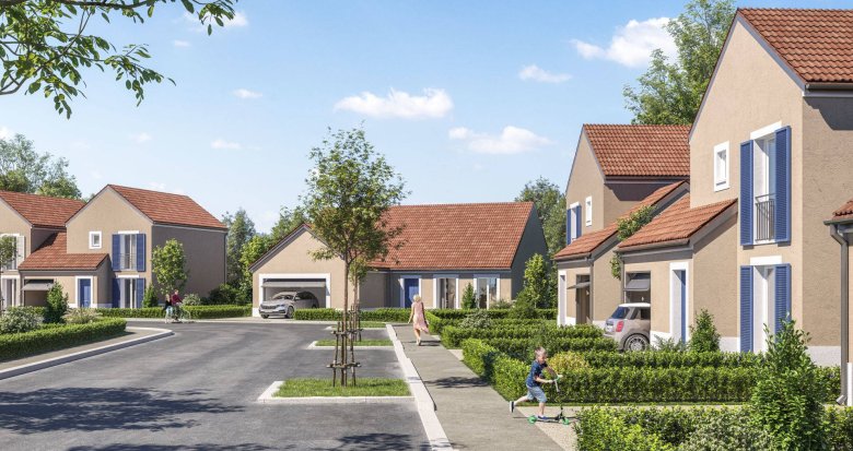 Achat / Vente immobilier neuf La Rochette maisons en quartier résidentiel calme (77000) - Réf. 7308