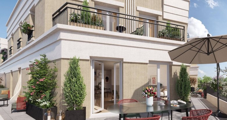 Achat / Vente immobilier neuf Le Blanc-Mesnil à 3 minutes à pied du futur METRO Ligne 17 (93150) - Réf. 8960
