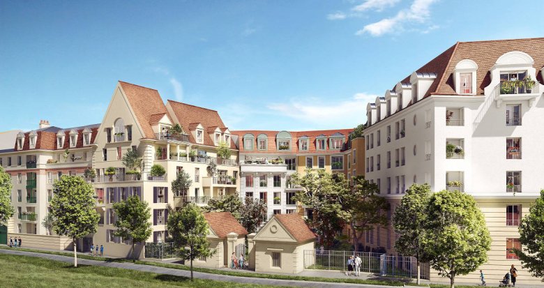 Achat / Vente immobilier neuf Le Blanc-Mesnil au coeur d'un écrin de verdure (93150) - Réf. 7161