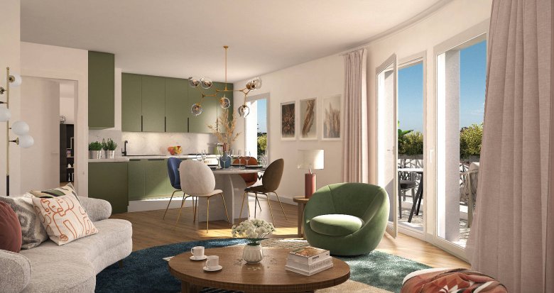 Achat / Vente immobilier neuf Le Blanc-Mesnil en plein centre-ville (93150) - Réf. 7584