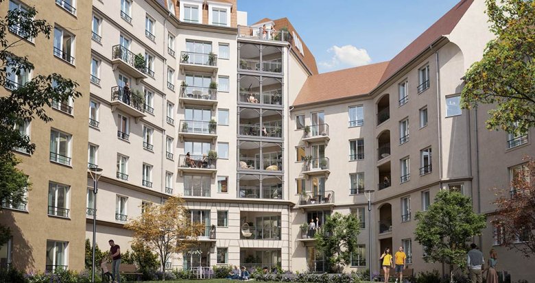 Achat / Vente immobilier neuf Le Blanc-Mesnil proche aéroport Paris-Le Bourget (93150) - Réf. 7298