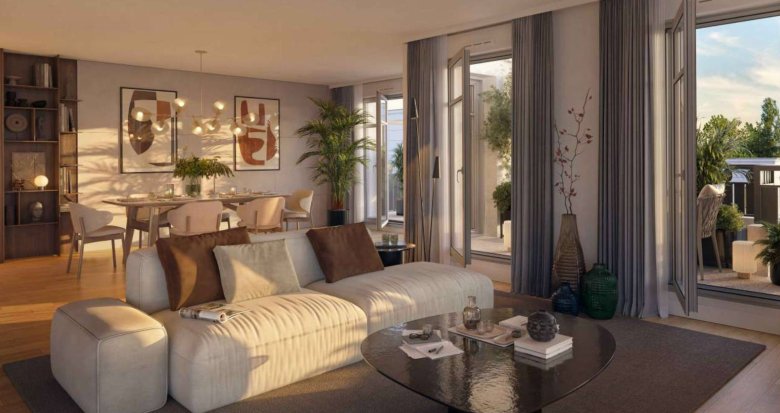 Achat / Vente immobilier neuf Le Blanc-Mesnil proche du RER B reliant à Paris en 30 min (93150) - Réf. 12173
