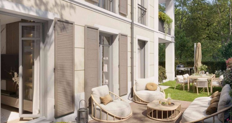 Achat / Vente immobilier neuf Le Blanc-Mesnil proche du RER B reliant à Paris en 30 min (93150) - Réf. 12173