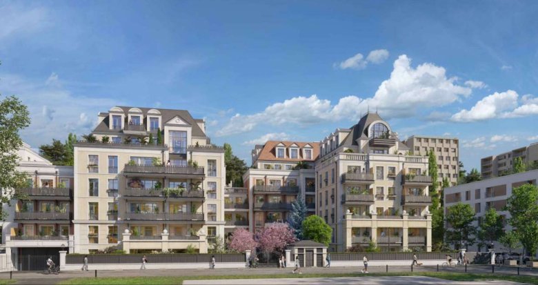 Achat / Vente immobilier neuf Le Blanc-Mesnil proche du RER B reliant à Paris en 30 min (93150) - Réf. 12173