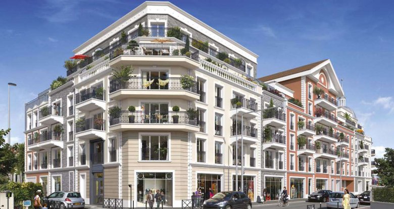 Achat / Vente immobilier neuf Le Blanc-Mesnil proche ligne 16 Grand Paris Express (93150) - Réf. 12241