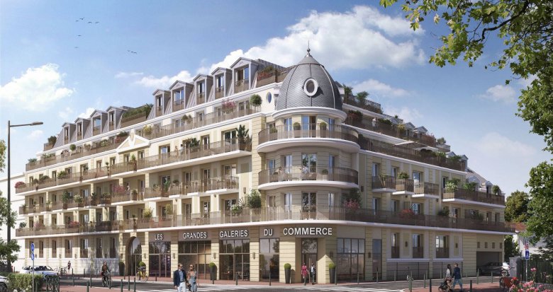 Achat / Vente immobilier neuf Le Blanc-Mesnil quartier résidentiel proche commodités (93150) - Réf. 7785