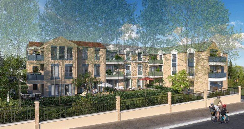 Achat / Vente immobilier neuf Le Chesnay à 15 min à pied gare Versailles Rive Droite (78150) - Réf. 8200