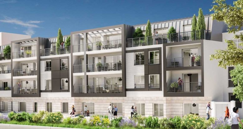 Achat / Vente immobilier neuf Le Chesnay proche centre-ville (78150) - Réf. 2077