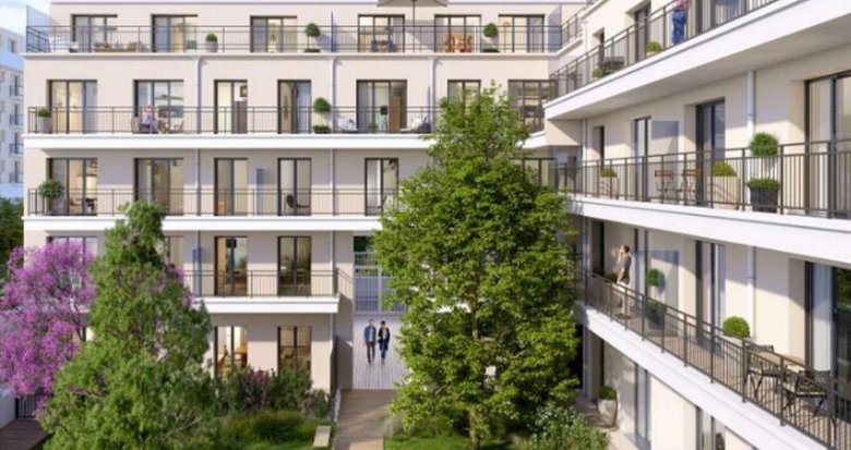 Achat / Vente immobilier neuf Le Kremlin-Bicêtre à moins de 300m de la Porte d'Italie (94270) - Réf. 12285