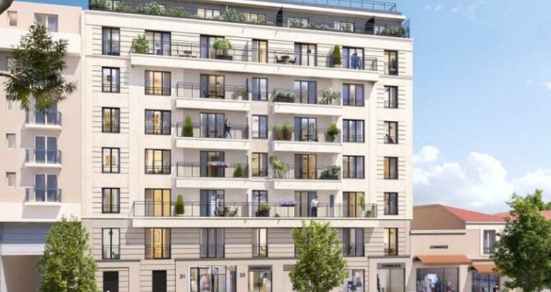 Achat / Vente immobilier neuf Le Kremlin-Bicêtre à moins de 300m de la Porte d'Italie (94270) - Réf. 12285
