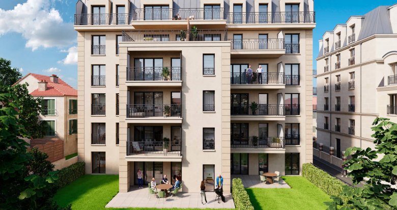 Achat / Vente immobilier neuf Le Perreux-sur-Marne à 15 min à pied du RER E (94170) - Réf. 12369