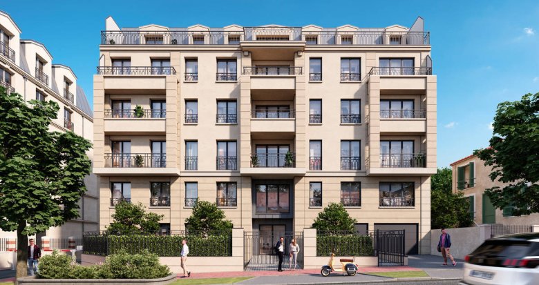 Achat / Vente immobilier neuf Le Perreux-sur-Marne à 15 min à pied du RER E (94170) - Réf. 12369