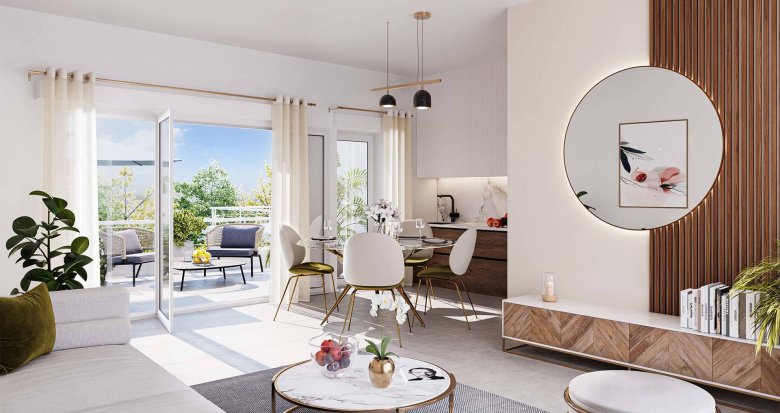 Achat / Vente immobilier neuf Le Plessis-Bouchard proche du transilien H (95130) - Réf. 12306