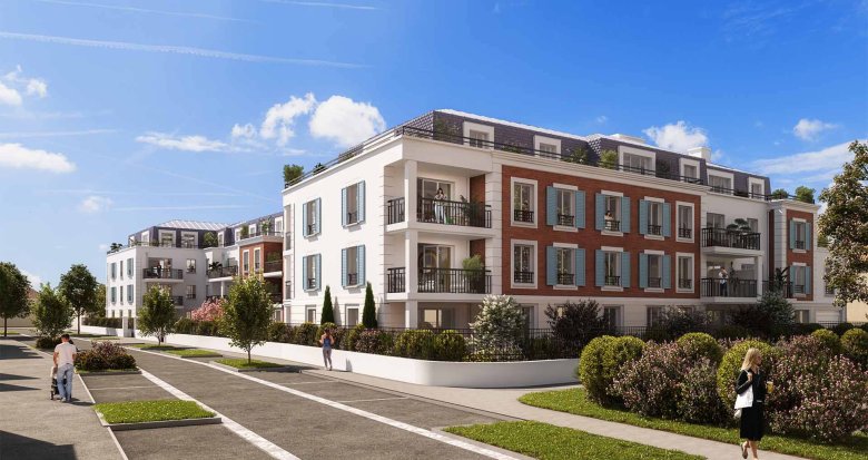 Achat / Vente immobilier neuf Le Plessis-Bouchard proche du transilien H (95130) - Réf. 12306