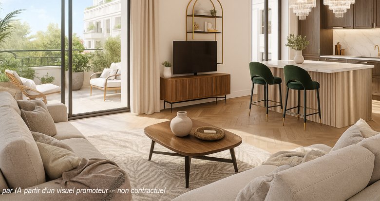 Achat / Vente immobilier neuf Le Plessis Robinson Cité-Jardin à 14 min à pied du RER B (92350) - Réf. 13548