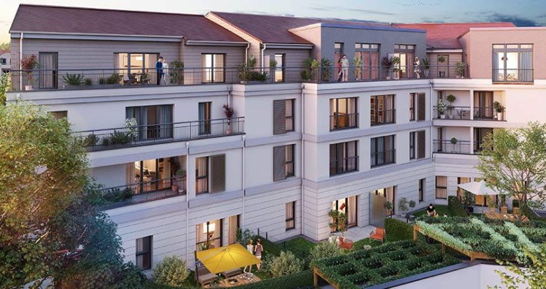 Achat / Vente immobilier neuf Le Port-Marly à proximité immédiate du centre (78560) - Réf. 6140