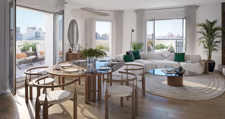 Achat / Vente immobilier neuf Levallois-Perret à 3 minutes à pied du métro ligne 3 (92300) - Réf. 12608