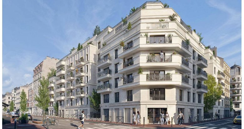 Achat / Vente immobilier neuf Levallois-Perret à 3 minutes à pied du métro ligne 3 (92300) - Réf. 12608