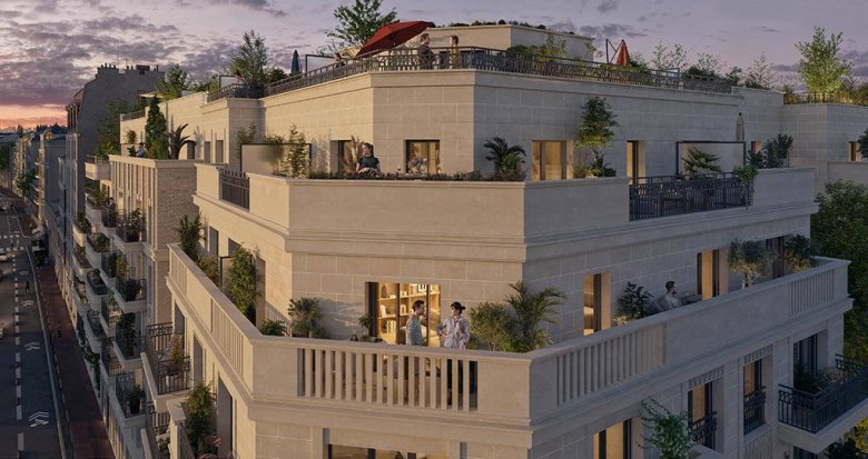 Achat / Vente immobilier neuf Levallois-Perret à 3 minutes à pied du métro ligne 3 (92300) - Réf. 12608