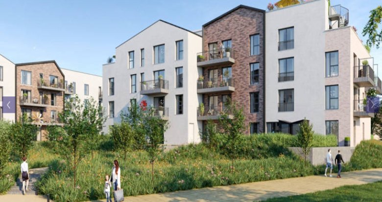 Achat / Vente immobilier neuf Lieusaint au coeur de l'éco quartier de l'Eau Vive (77127) - Réf. 3997