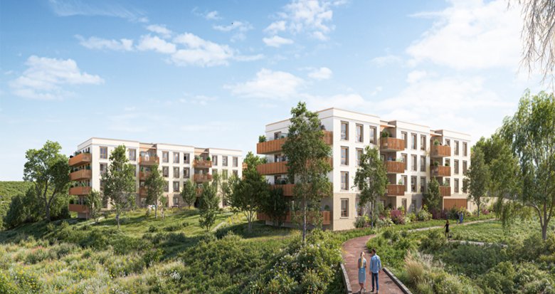 Achat / Vente immobilier neuf Lieusaint écoquartier de l’Eau Vive à 550m RER D (77127) - Réf. 12890