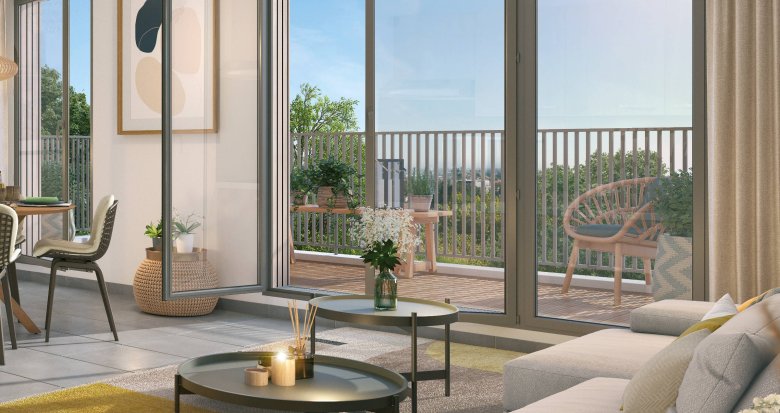 Achat / Vente immobilier neuf Louvres à 450m de la gare de Louvres (95380) - Réf. 7200