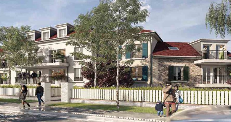 Achat / Vente immobilier neuf Luzarches à 5 min à vélo de la gare Transilien H (95270) - Réf. 12713