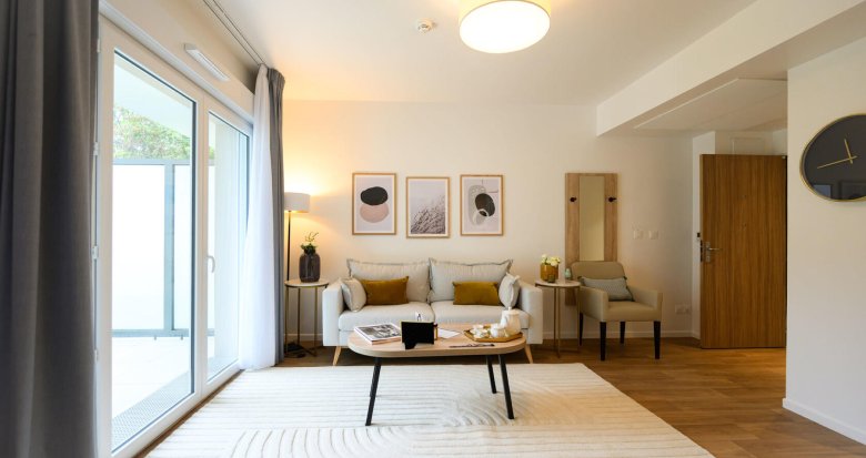 Achat / Vente immobilier neuf Marnes-la-Coquette résidence séniors entre parc et étang (92430) - Réf. 8689