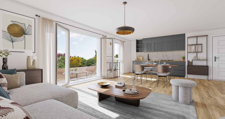 Achat / Vente immobilier neuf Meaux coeur du centre administratif (77100) - Réf. 7609
