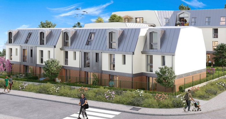 Achat / Vente immobilier neuf Melun à 15 min en bus de la gare RER D et Transilien R (77000) - Réf. 12188