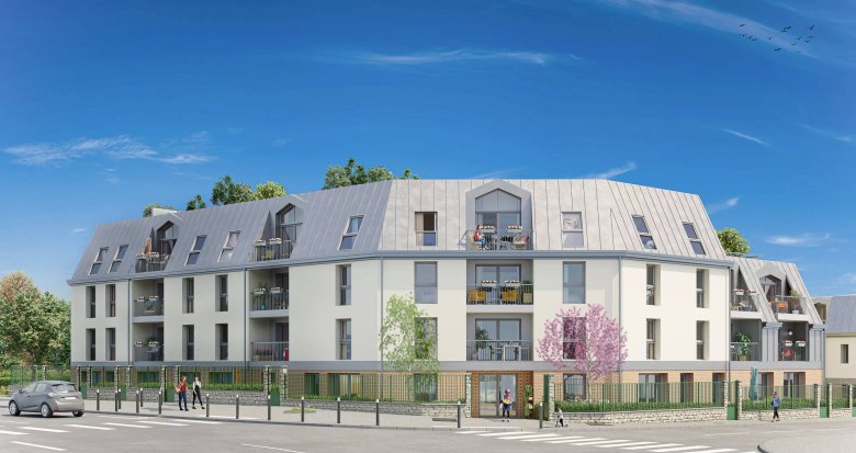 Achat / Vente immobilier neuf Melun à 15 min en bus de la gare RER D et Transilien R (77000) - Réf. 12188