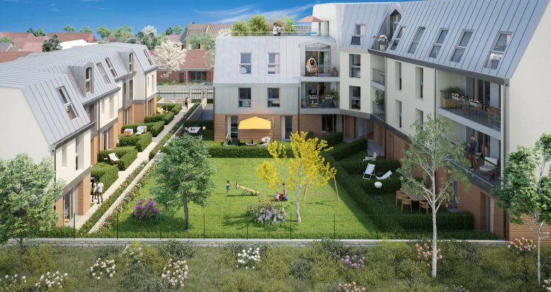 Achat / Vente immobilier neuf Melun à 15 min en bus de la gare RER D et Transilien R (77000) - Réf. 12188