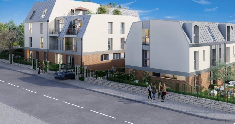 Achat / Vente immobilier neuf Melun à 15 min en bus de la gare RER D et Transilien R (77000) - Réf. 12188