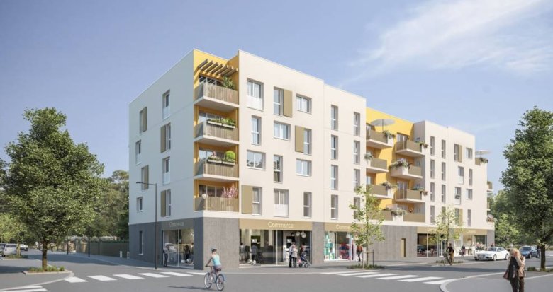 Achat / Vente immobilier neuf Melun cœur ecoquartier Woodi (77000) - Réf. 7334