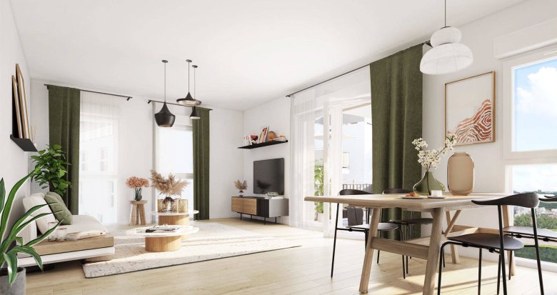 Achat / Vente immobilier neuf Melun éco-quartier proche commerces (77000) - Réf. 6838