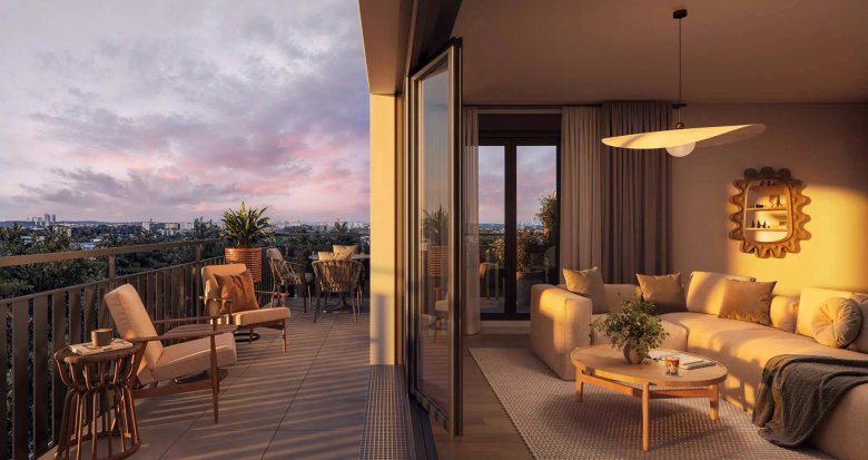 Achat / Vente immobilier neuf Melun écoquartier Wood à 600 m de la future station TZEN 2 (77000) - Réf. 12367