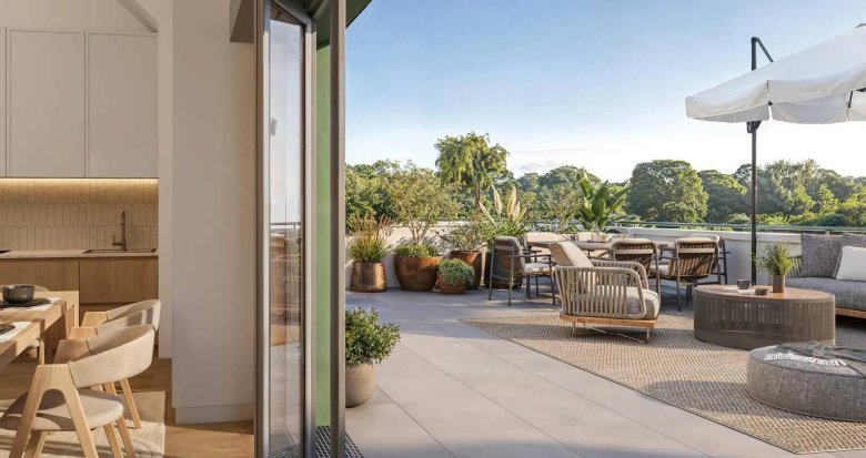 Achat / Vente immobilier neuf Melun écoquartier Wood à 600 m de la future station TZEN 2 (77000) - Réf. 12367