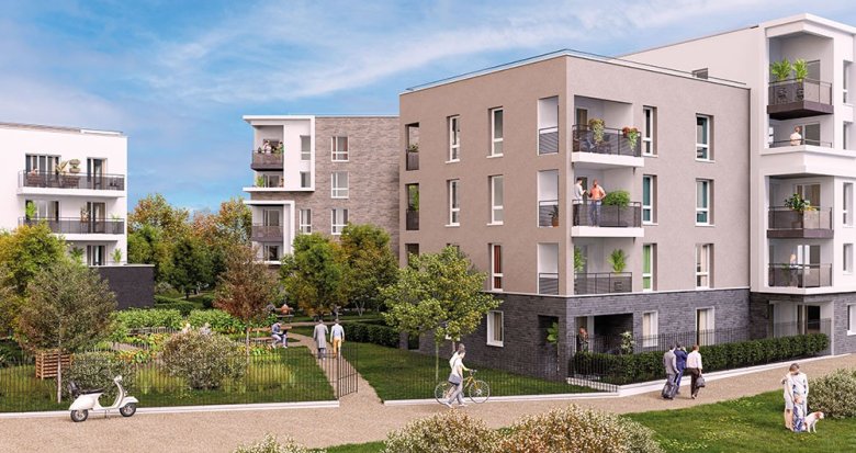 Achat / Vente immobilier neuf Melun écoquartier Woodi (77000) - Réf. 7954