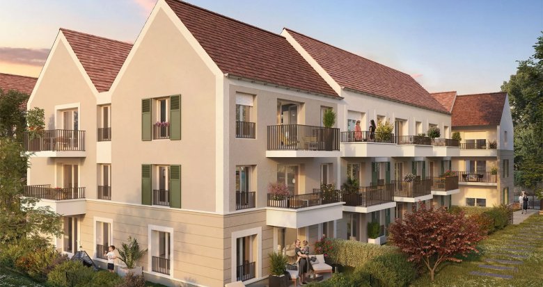 Achat / Vente immobilier neuf Méry-sur-Oise à 350m de la gare du Transilien H (95540) - Réf. 13234