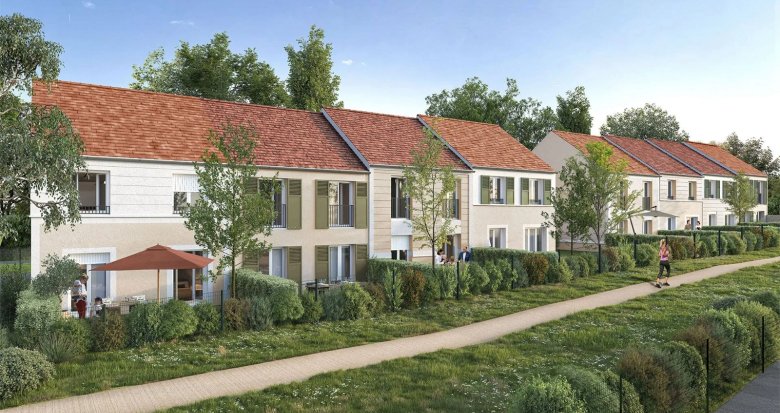 Achat / Vente immobilier neuf Méry-sur-Oise à 350m de la gare du Transilien H (95540) - Réf. 13234