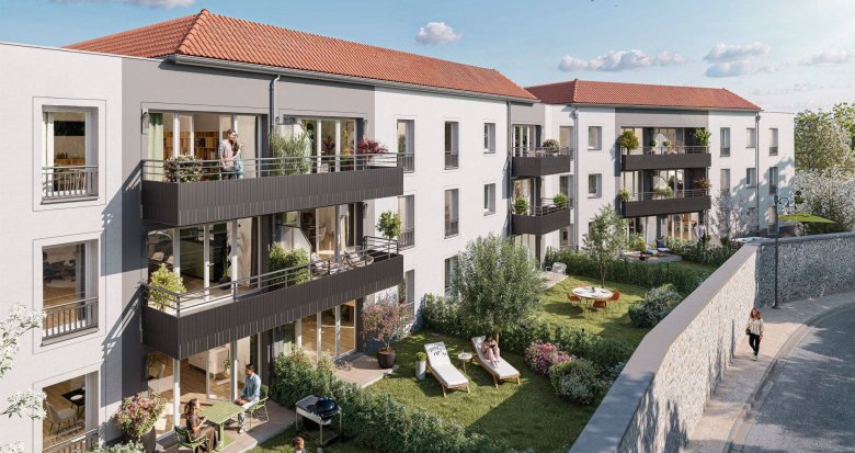 Achat / Vente immobilier neuf Messy à 15 min de Roissy Charles-de-Gaulle (77410) - Réf. 11758