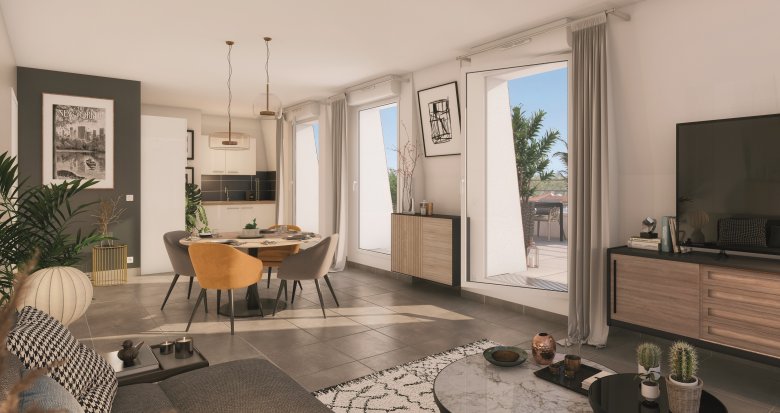 Achat / Vente immobilier neuf Meulan proche du coeur de ville (78250) - Réf. 6975