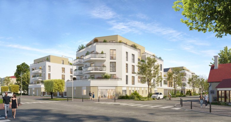 Achat / Vente immobilier neuf Moissy-Cramayel à 8min du RER D (77550) - Réf. 7643