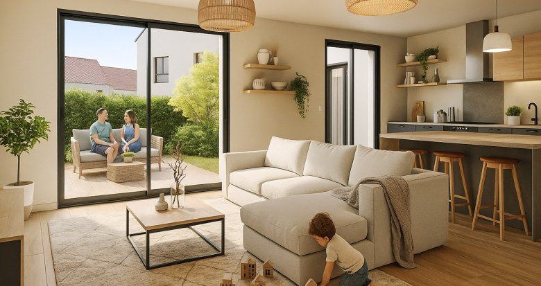 Achat / Vente immobilier neuf Montesson maisons neuves à deux pas du centre-ville (78360) - Réf. 13285