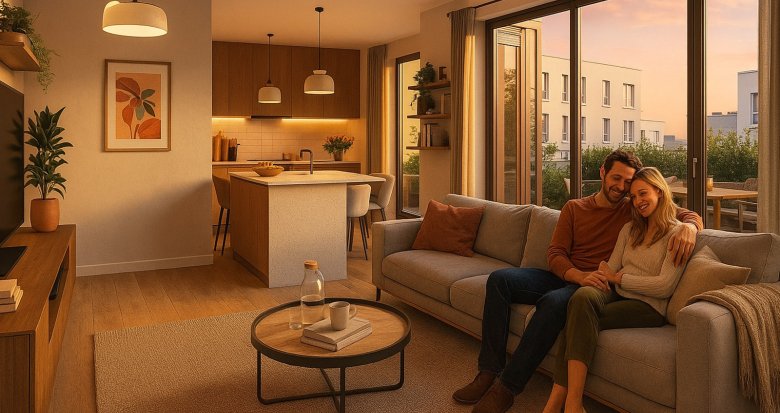 Achat / Vente immobilier neuf Montigny-lès-Cormeilles écoquartier proche de la gare (95370) - Réf. 13309