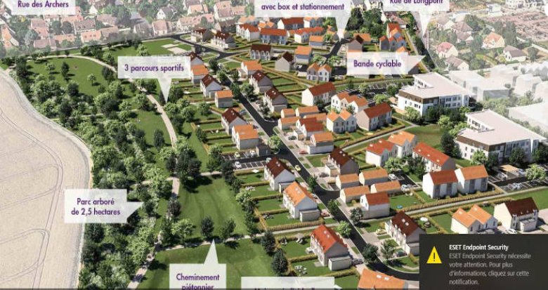 Achat / Vente immobilier neuf Montlhéry à 10 min à pied des commodités (91310) - Réf. 4731