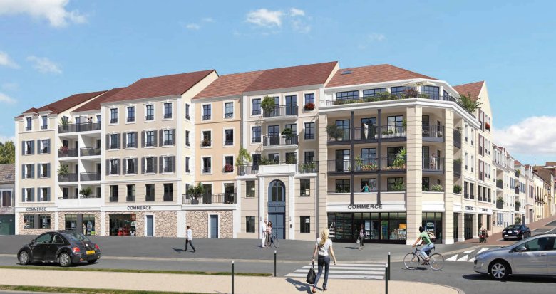 Achat / Vente immobilier neuf Montlhéry en plein coeur du village et des commodités (91310) - Réf. 7630