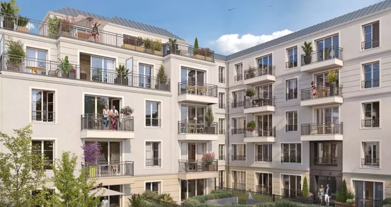 Achat / Vente immobilier neuf Montmorency à 4 min à pied de la gare (95160) - Réf. 12763